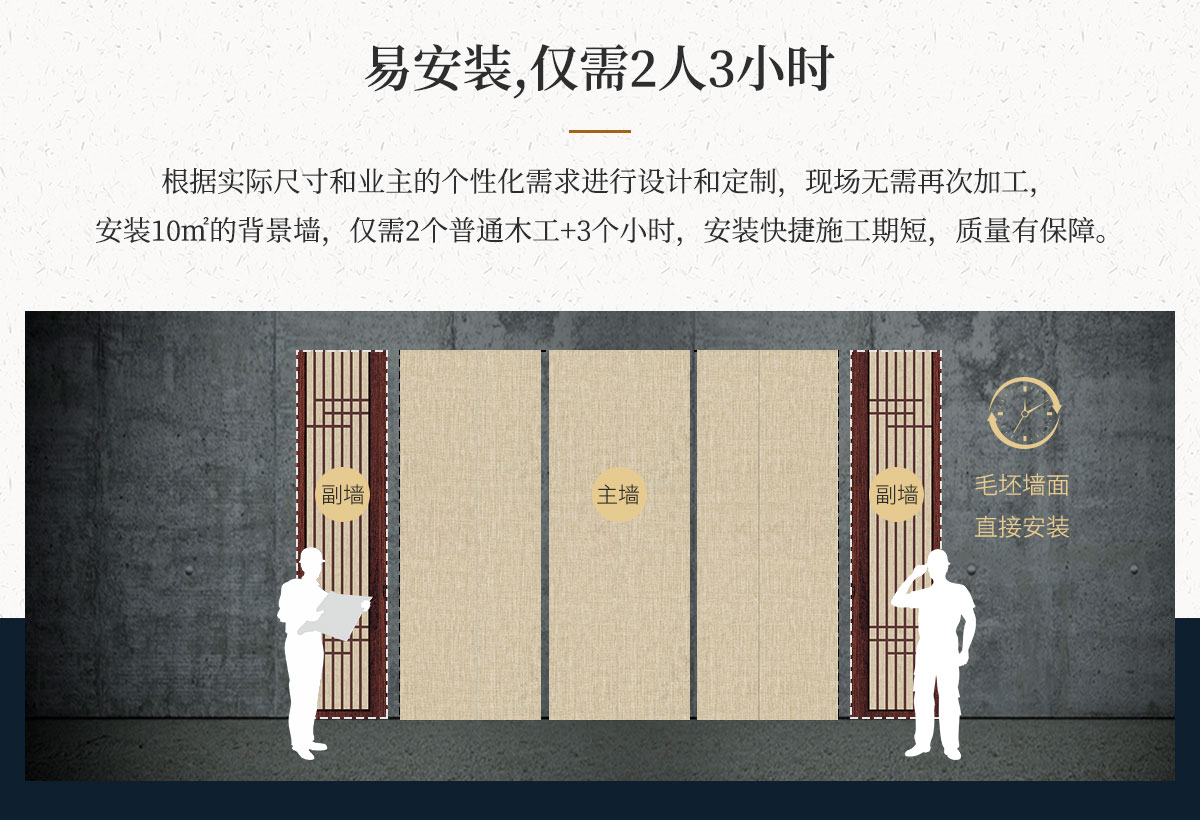 美林匯集成墻板電視沙發(fā)玄關臥室背景墻定制生產廠家